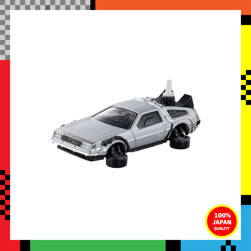 Takara Tomy Tomica Premium Unlimited 11 Back to the Future Time Machine (PART 2) Mini Car Toy for Ages 6 and Up