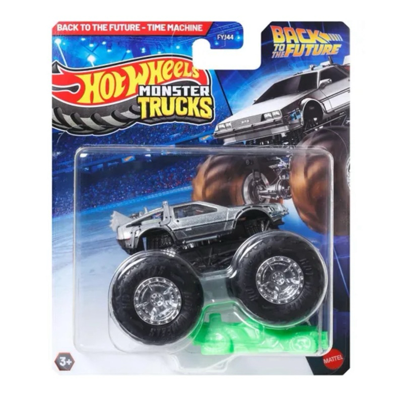 Hot Wheels Monster Trucks 2025 - Back to the Future - Time Machine
