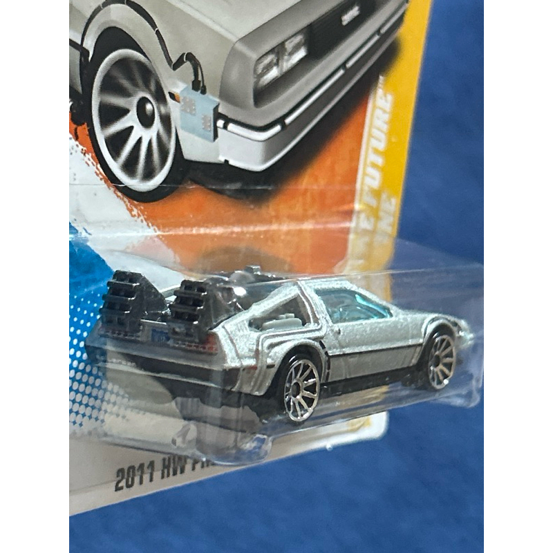 Hot Wheels - Back to the Future Time Machine - cartela longa- Mainline164