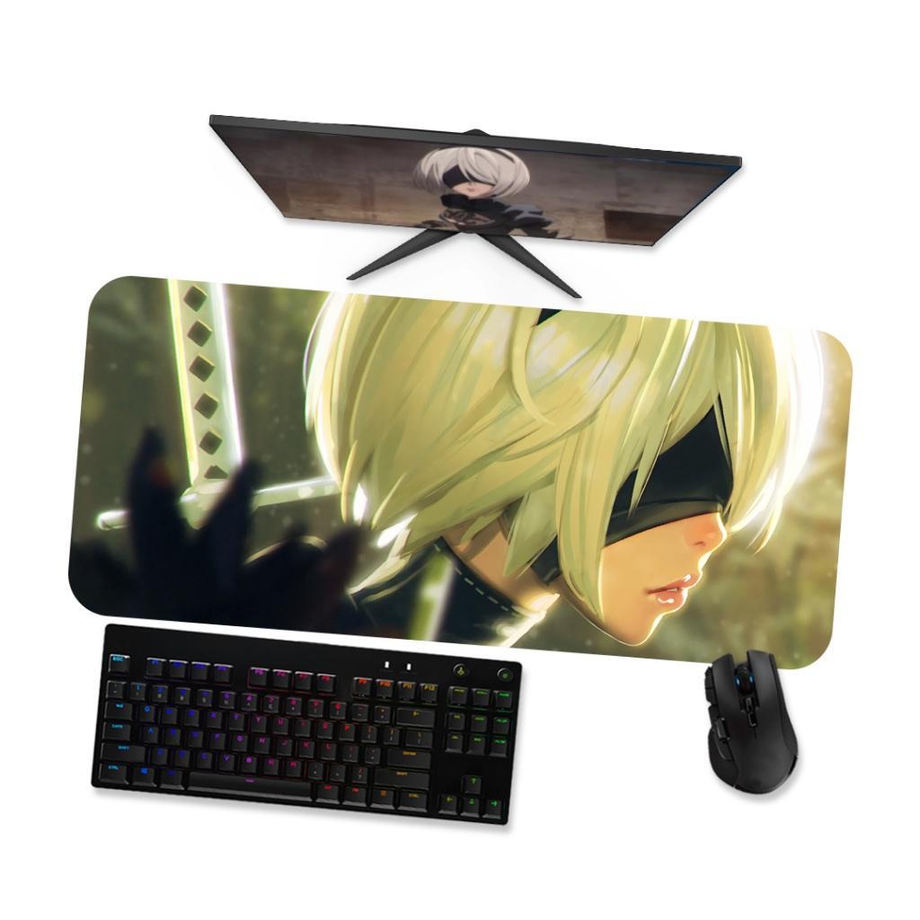 Mouse Pad Nier Automata 3 Mousepad Gamer Grande 90x40 80x40 60x40 70x30 45x40