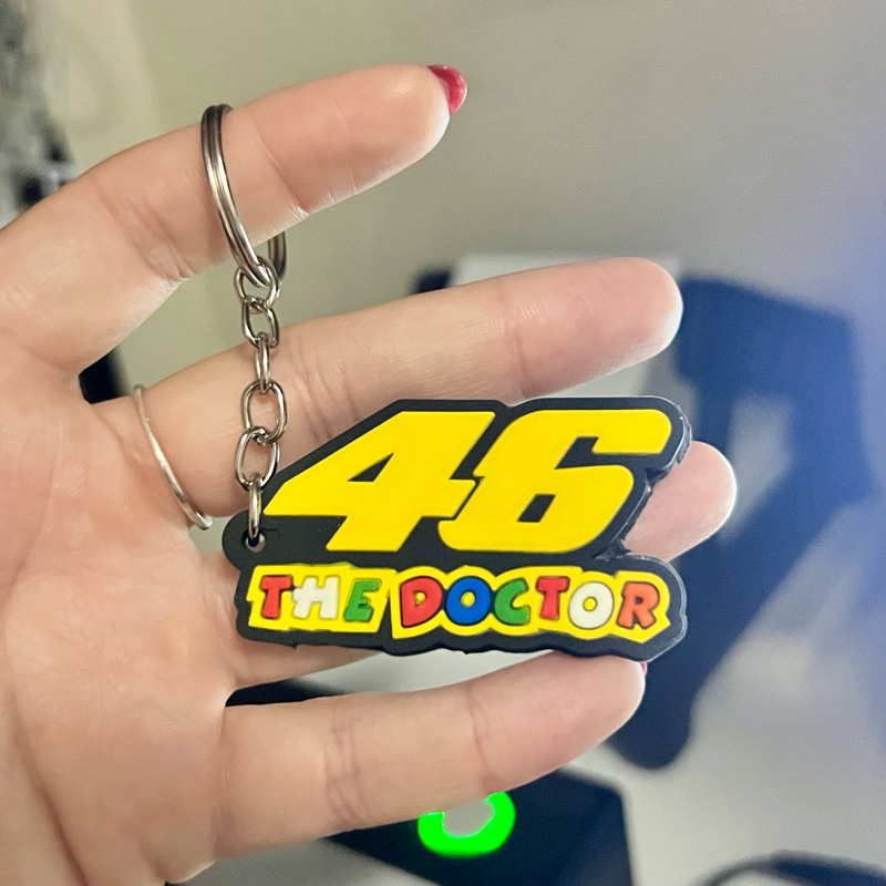 Chaveiro Classic 46 The Doctor Emborrachado