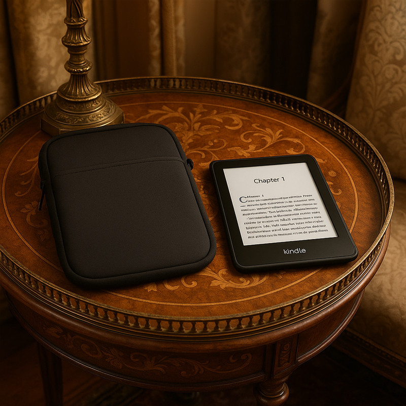Maleta Kindle Oasis Scribe Kobo Libra 2 PocketBook InkPad 4 Estojo Premium Elegante