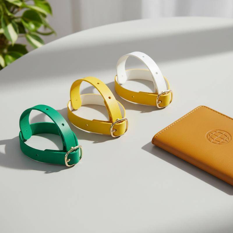 Abongbanghn PU Correias De Etiqueta De Bagagem Multicolor Liga Bules Fácil De Identificar Para Viagens De Férias Viagem