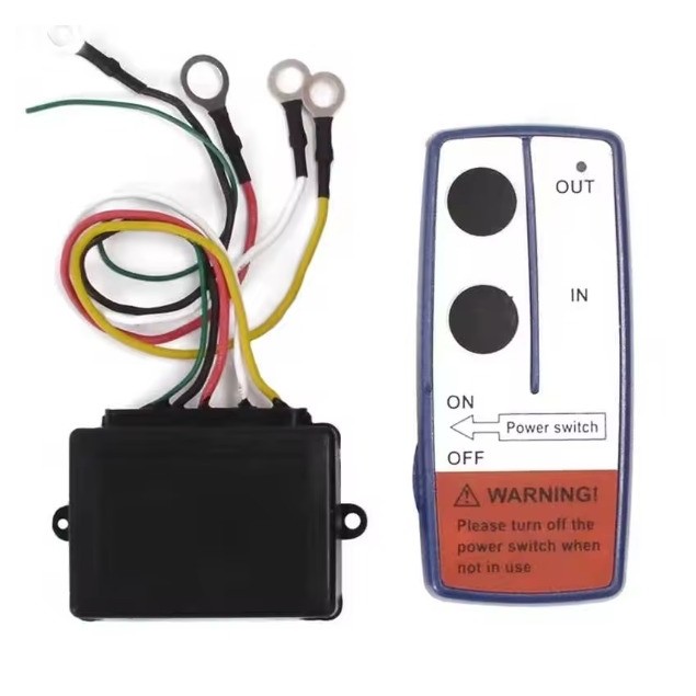 Controle Remoto Wireless Sem Fio Guincho Elétrico Relé 12v