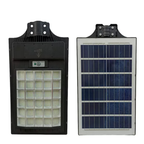 Luminária Pública Poste Solar Led 600w Com Sensor E Controle
