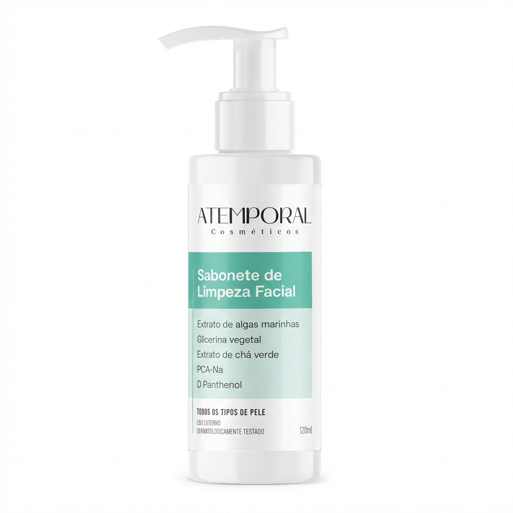 Gel Limpeza Facial Chá Verde Pele Oleosa Anti Oleosidade 120ml