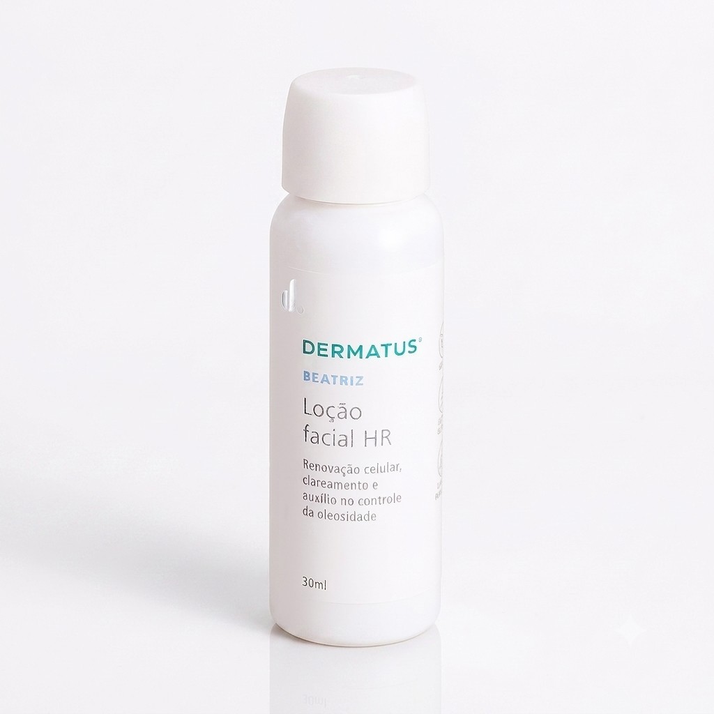 Beatriz Loção Facial HR Controle da Oleosidade Ação Clareadora e Antioxidante Antisséptica, Refrescante Dermatus