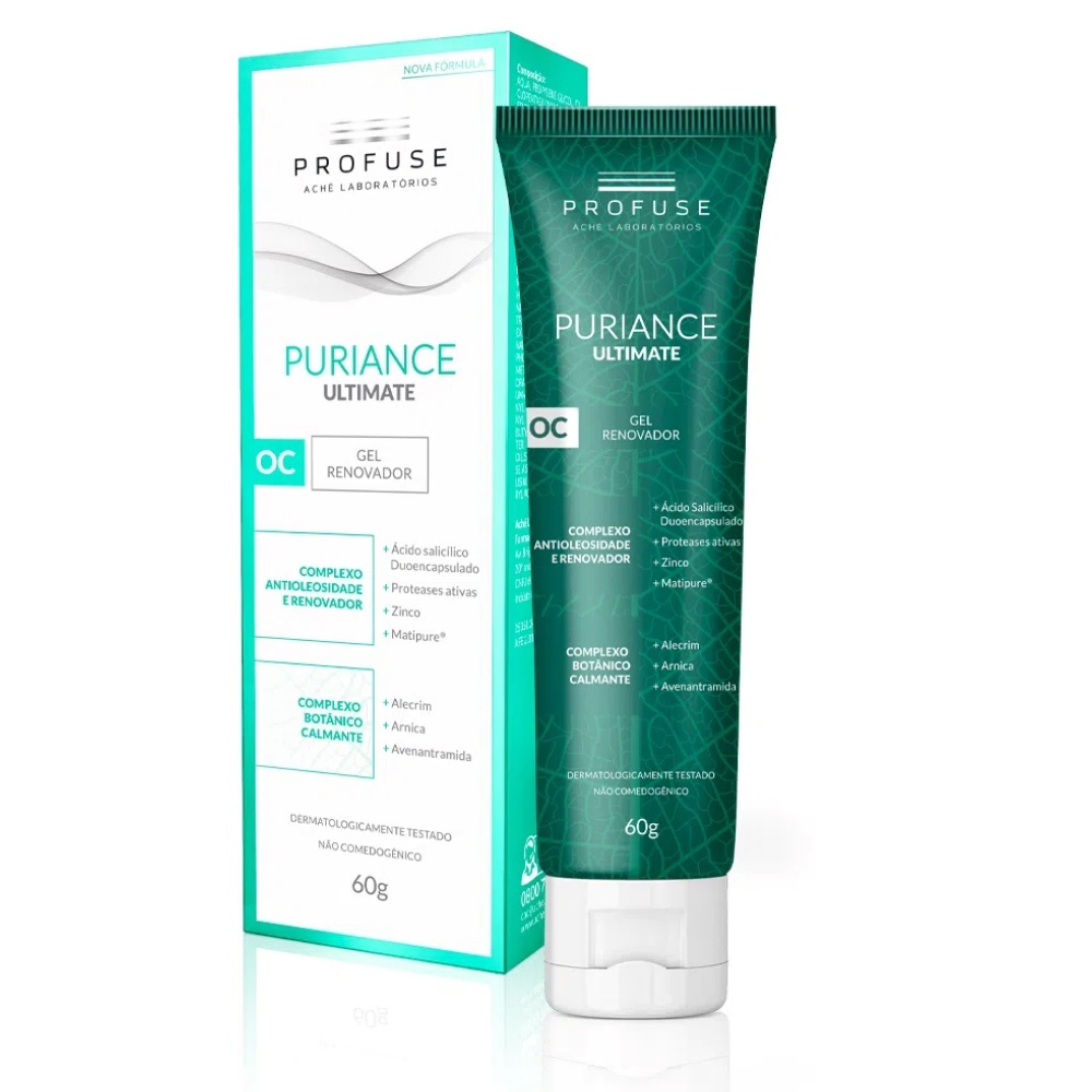 Profuse Puriance Ultimate Gel 60g – Controle da Oleosidade