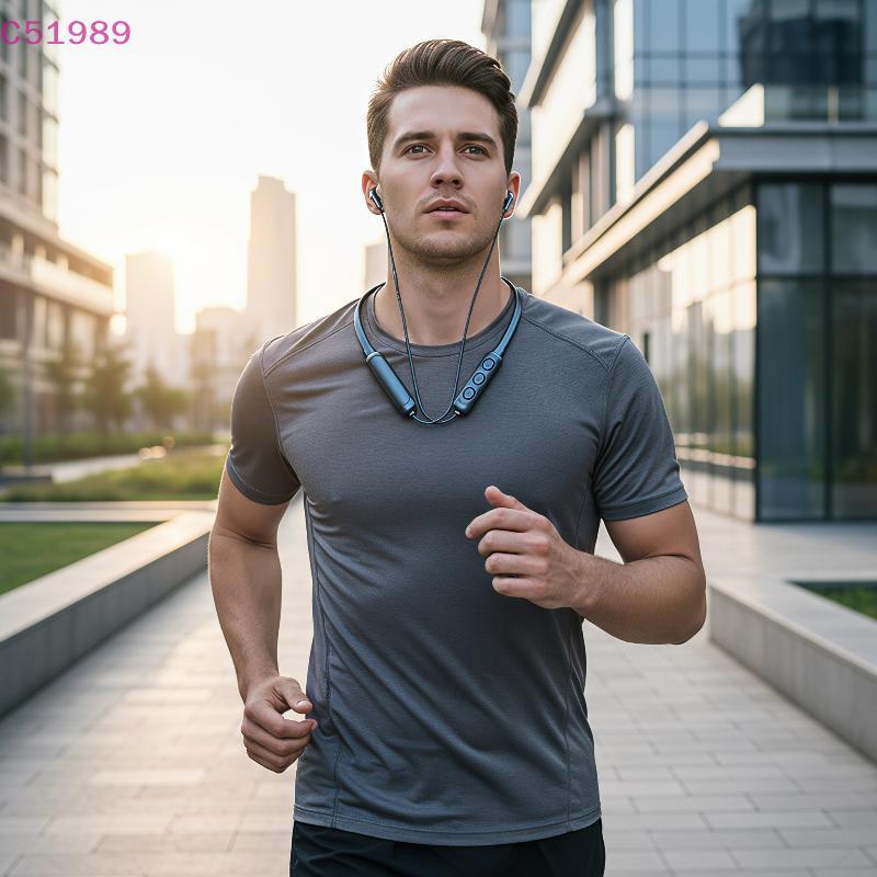 [kaan] Ne Fones De Ouvido Sem Fio Pendurados Com Microfone HiFi Sound Fone À Prova De Suor Para Estudantes , Treino , Vi