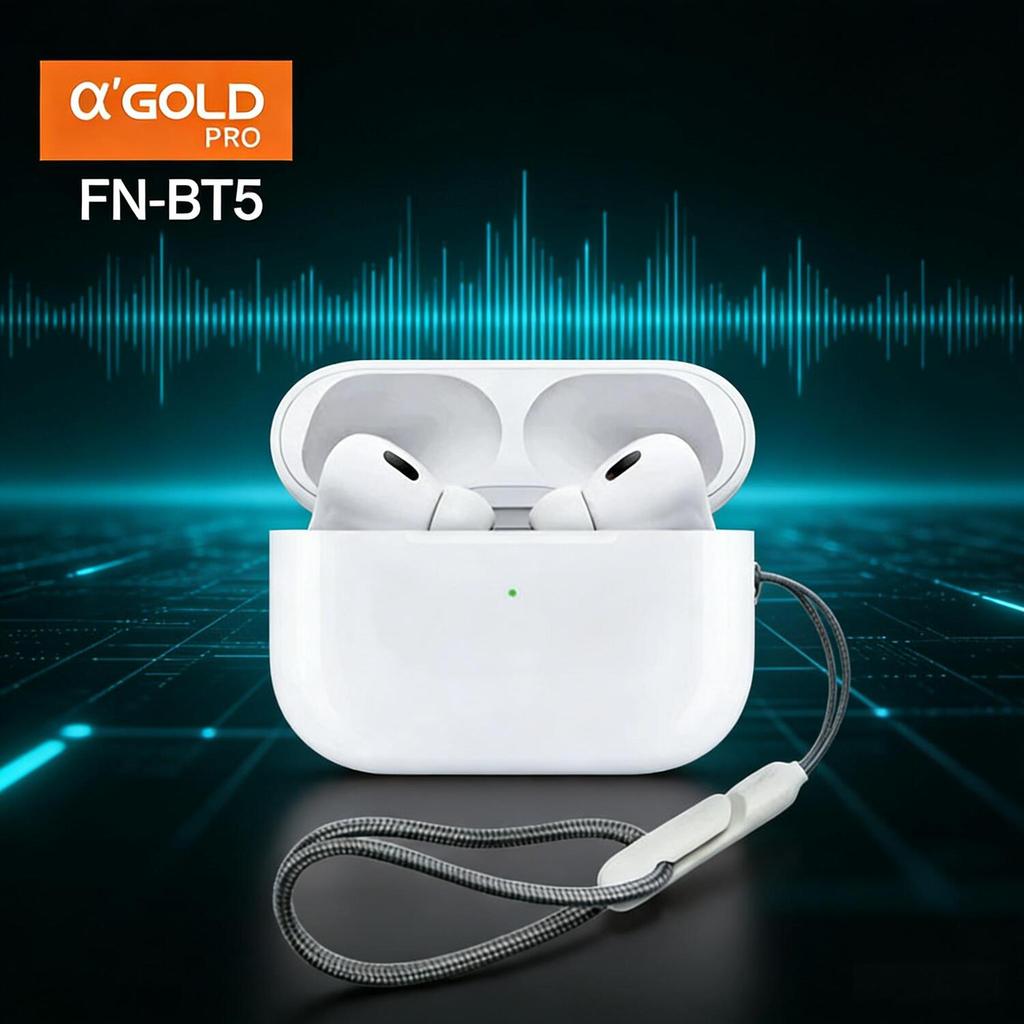 Fone Bluetooth Original A'Gold Sem Fio com Bateria de Longa Duração FN-BT5