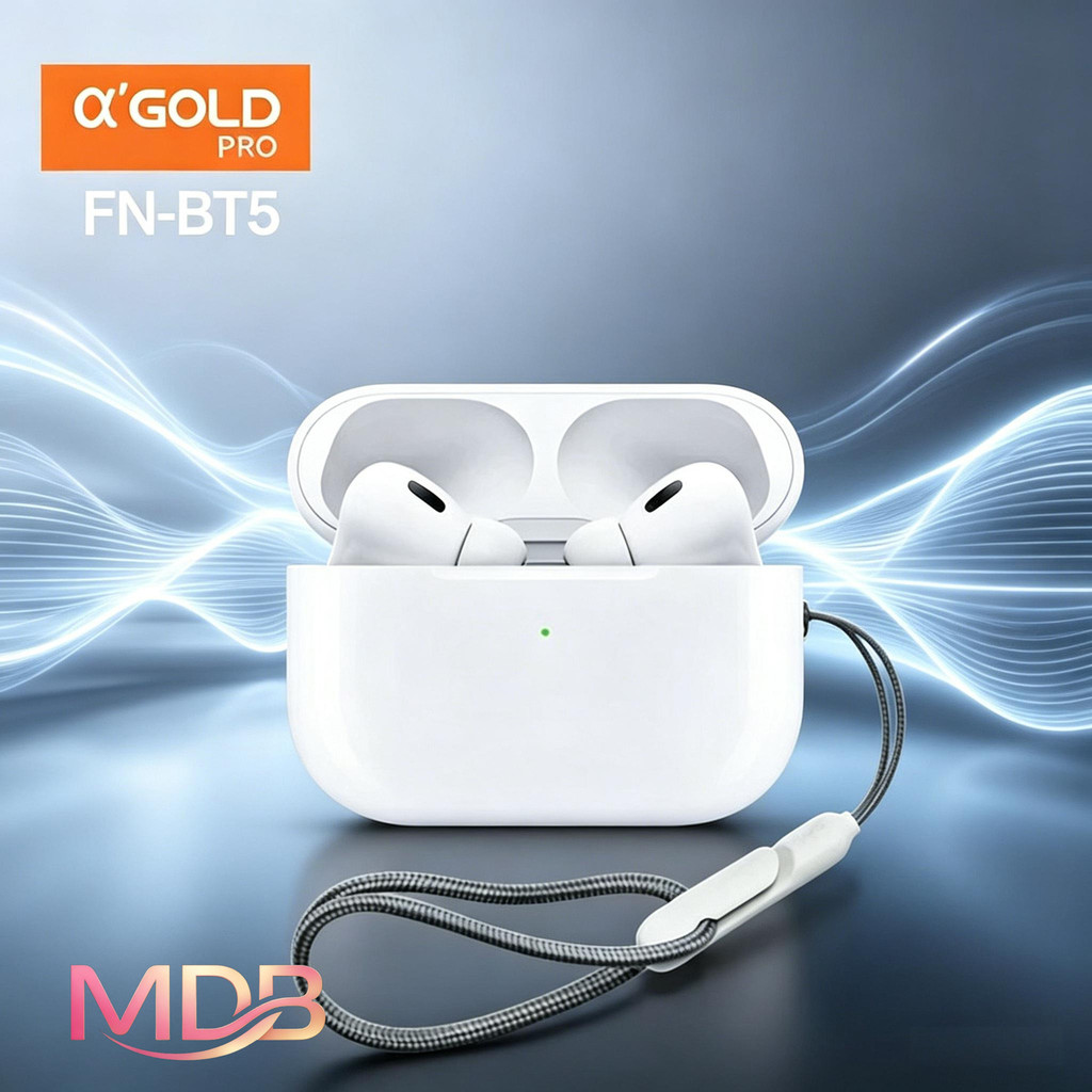 Fone de Ouvido Original A'Gold – Bluetooth Sem Fio com Duração de Uso Prolongada FN-BT5