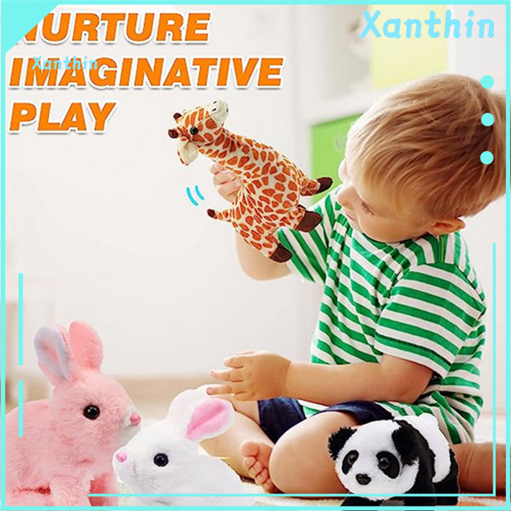Electric Giraffe Toy Walking Plush with Music Sounds Movements – Battery Operated Soft Cartoon for Kids Perfect for Ch