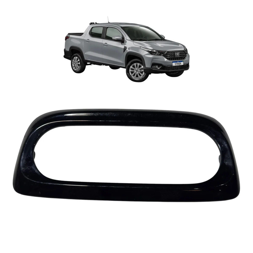 Moldura Comando Ar Digital Original Fiat Nova Strada Ultra