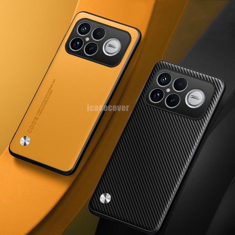 Capa De Couro Liso De Luxo Para Xiaomi POCO F8 Ultra Pro 5G 2025 POCOF8Pro F8Ultra Anti Impressão Digital À Prova De Cho