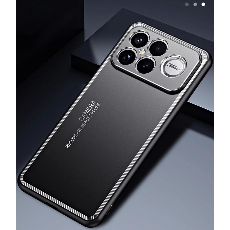 Para Xiaomi POCO F8 Ultra Pro 5G 2025 F8Pro F8Ultra Capa Rígida À Prova De Choque De Metal Fosco Anti-Impressão Digital