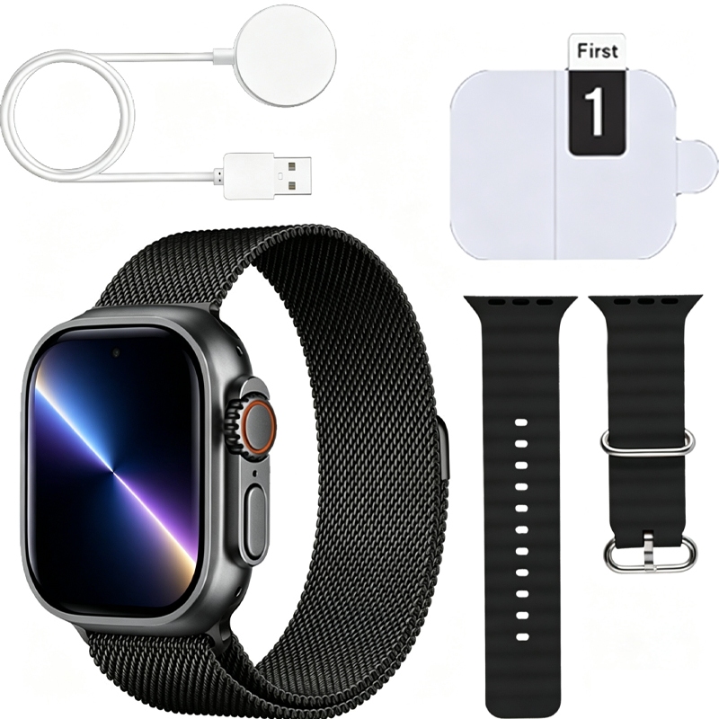Smartwatch S10 Ultra Relógio Inteligente Série Calculadora Cardíaca Monitoramento De Freqüência Digital Para Android IOS