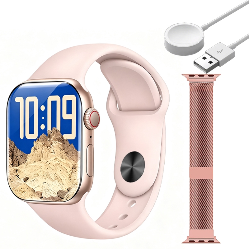 Relógio Inteligente S10 Ultra SmartWatch Série Calculadora Cardíaca Monitoramento De Freqüência Digital Para iOS Android