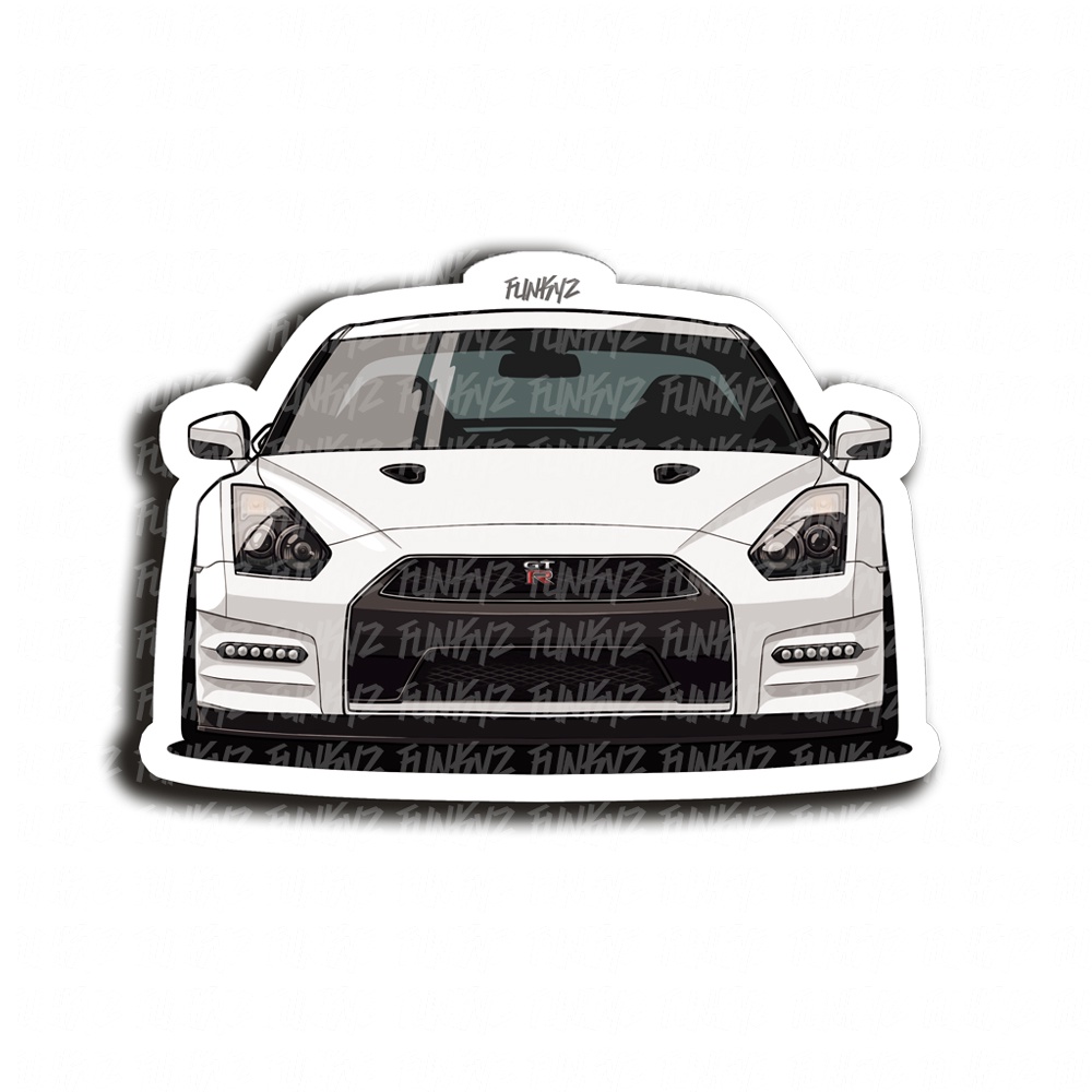 Aromatizante Nissan GTR R35 Funkyz (Tipo Little Tree)