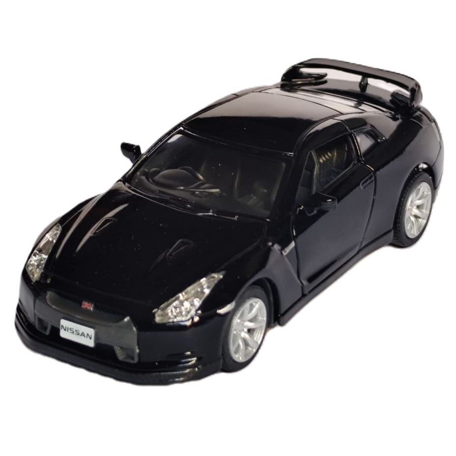 Miniatura nissan GTR r35 - Abre as portas - em metal - original