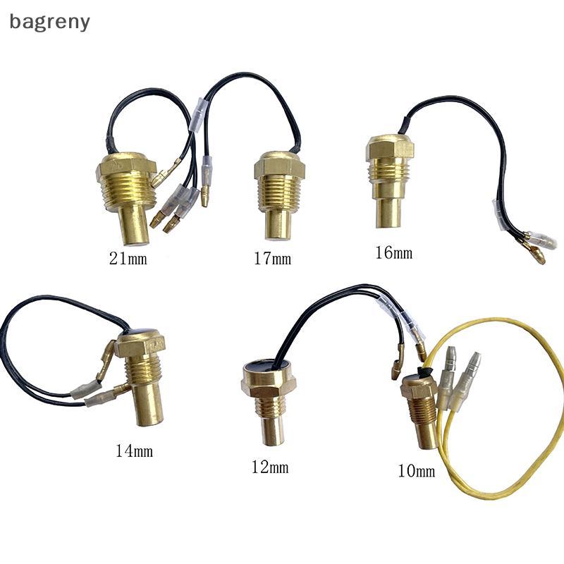 [bagreny] 1PC 12V/24V 10MM 12MM 14MM 16MM 17MM 21MM Sensor De Temperatura Da Água Universal Do Carro Medidor BR