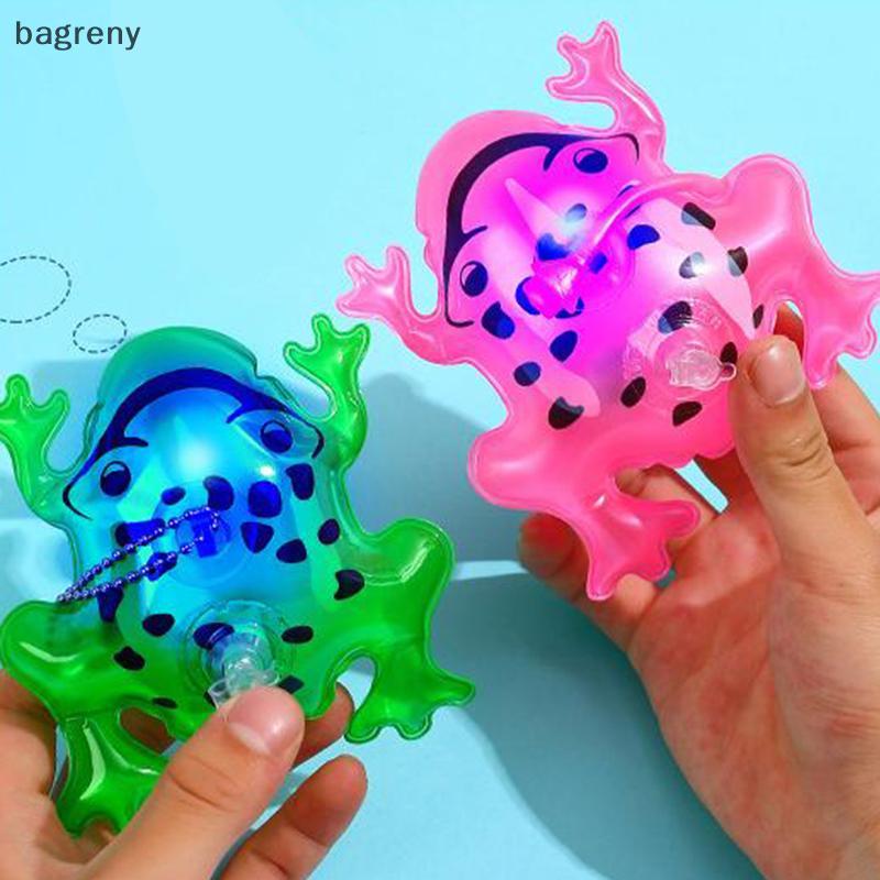 [bagreny] 1Pc 11/20cm Sapo Inflável Balões Luminosos Piscina Festa Jogo De Água Praia Esportes Chuveiro Brinquedos Diver