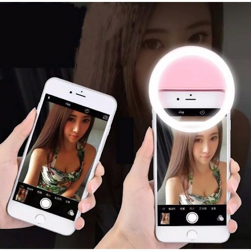 Ring Light Luz Para Selfie Foto Filmagem Celular Tablet Universal