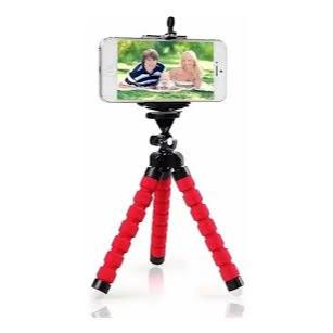 Tripé Flexível para Celular e Câmera Ajustável, Portátil e Ideal para Fotos e Filmagens