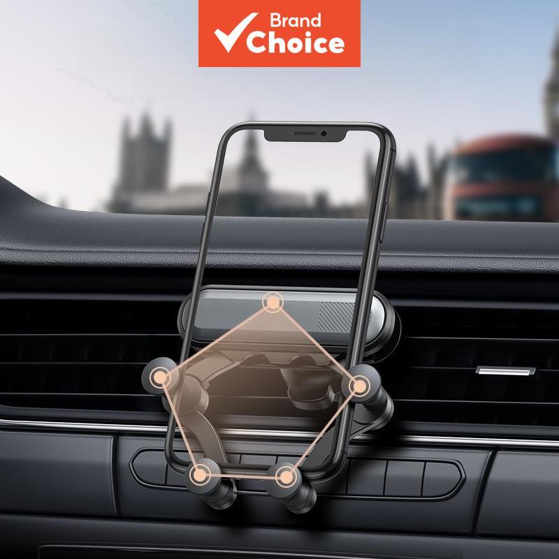 Saimili Gravity Air Vent Phone Holder Universal Car Mount Para Iphone 15 14 13 12 Xiaomi Samsung