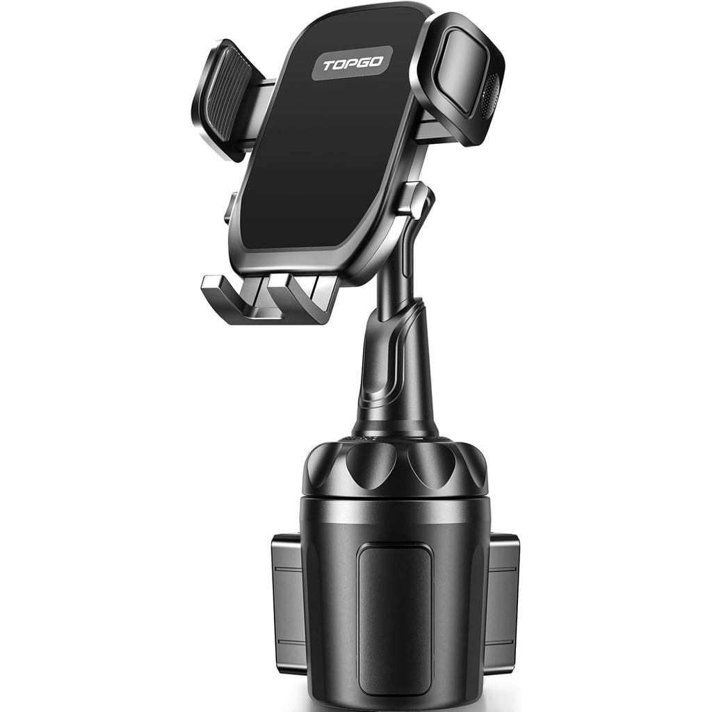 TOPGO Car Phone Mount, Phone Holder for Car [Secure & Stable] Phone Holder Cell Phone Automobile Cradle for iPhone 16 an