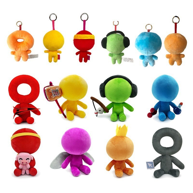 Boneca De Pelúcia Sticks Figure-Pingente De Animação De Desenho Animado Alan Beckers