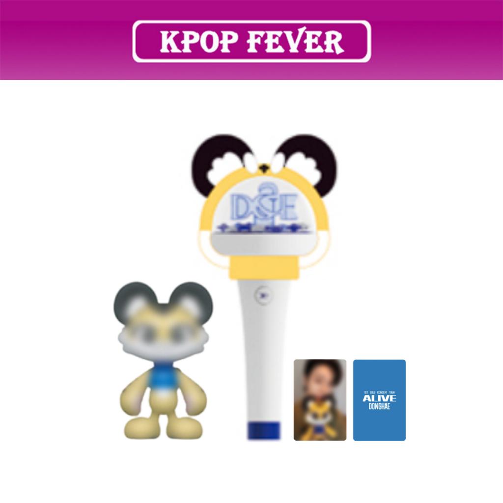DONGHAE [ALIVE] Concert Tour MD / Light Stick Cover, Figure
