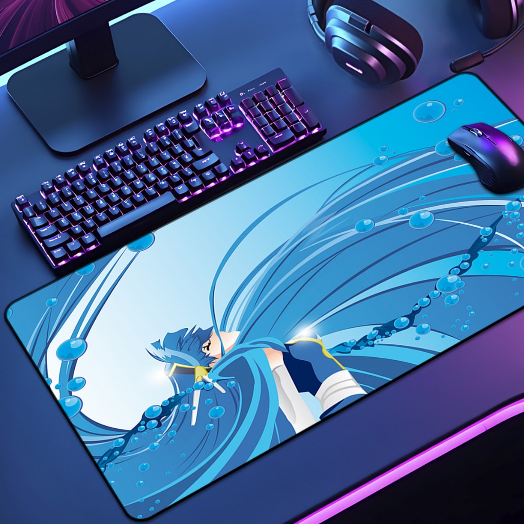 Mouse Pad Grande Guerreiras  65x30 70x35 80x35 90x40 90x50 120x60 Antiderrapante Borda Costurada