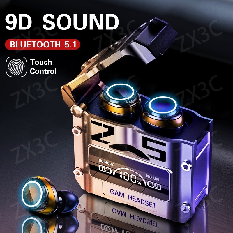 Novo TWS M25 Fone De Ouvido bluetooth 4500mAl Power Bank 5.3 Sem Fio À Prova D'água 9D Stereo Sports Earbuds LED