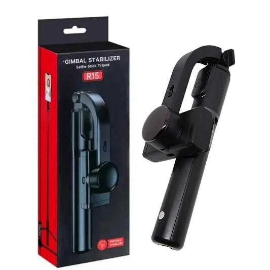 Gimbal Stabilizer / Selfie Stick Tripod R15
