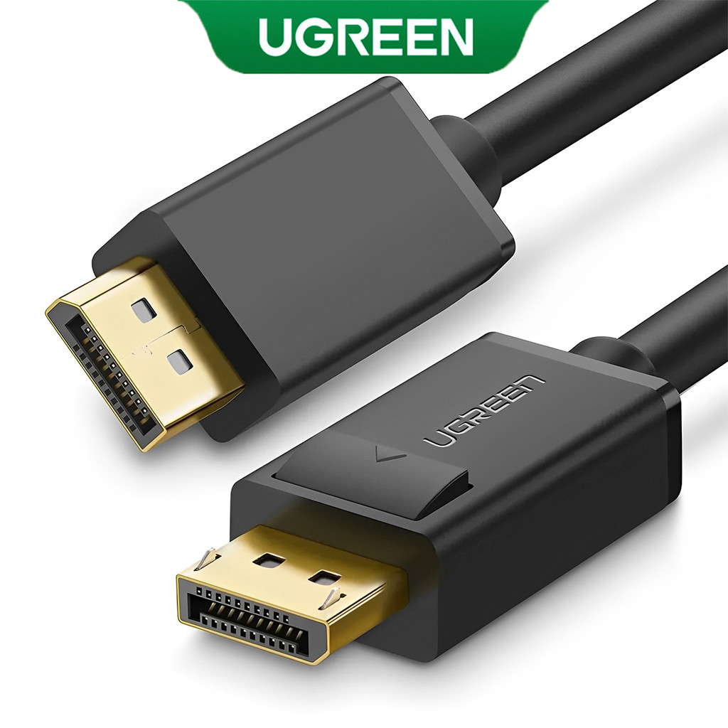 UGREEN Cabo Displayport 4k/60hz Macho/Macho 2Metros Preto