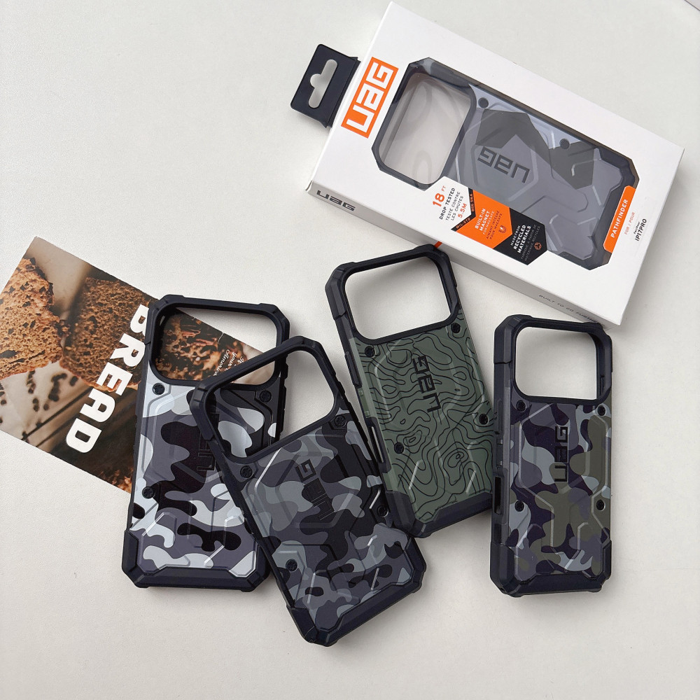 UAG Pathfinder Com Capa Magnética Para iPhone 17 16 15 14 13 pro max air plus Armo Phone Case