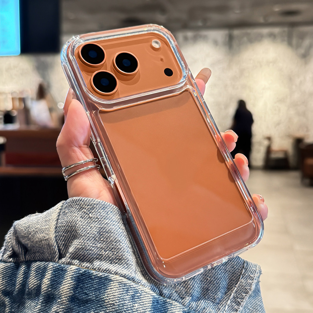 Luxo Silicone Transparente À Prova De Choque Armo Caso Para iPhone 15 17 16 14 13 12 11 Pro Max 17 Ar 16E Telefone Capa