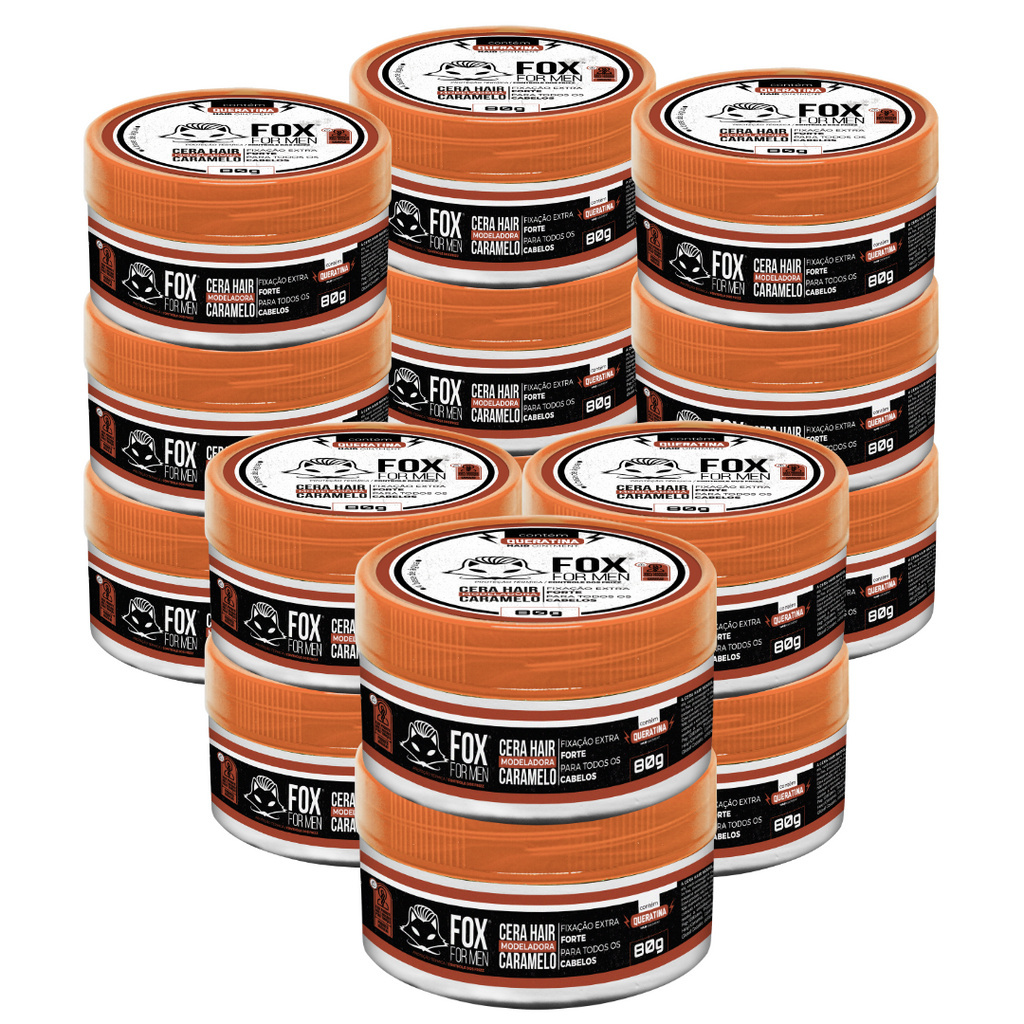Pasta Modeladora Caramelo Fox For Men 80g 15 - Unidades
