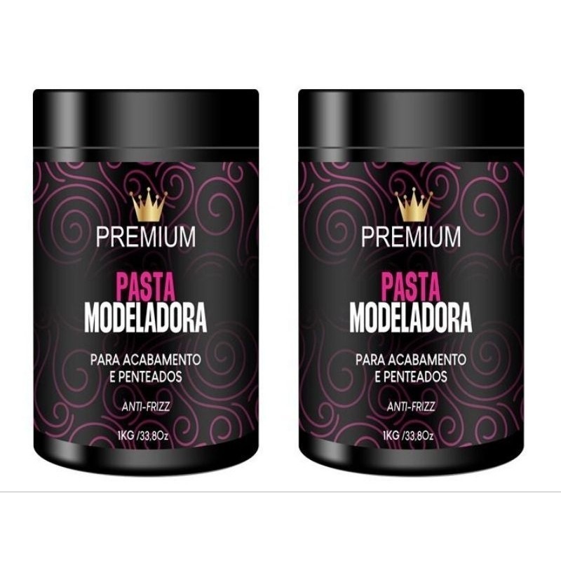 Pasta Modeladora PREMIUM 1KG  2UNID.