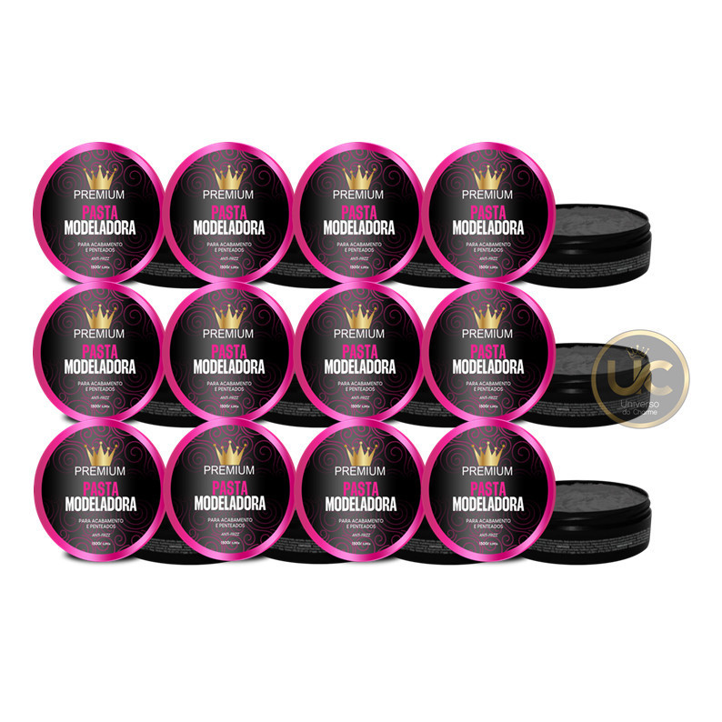 PASTA MODELADORA PARA TRANÇAS NAGÔ 150G - 12 UNIDADES
