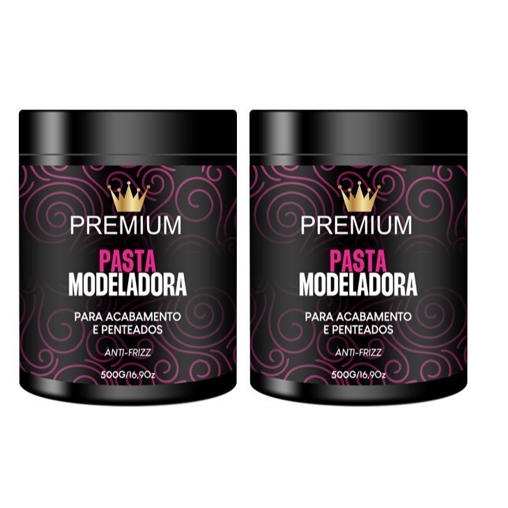 PASTA PREMIUM MODELADORA 500G 2 UNIDADES