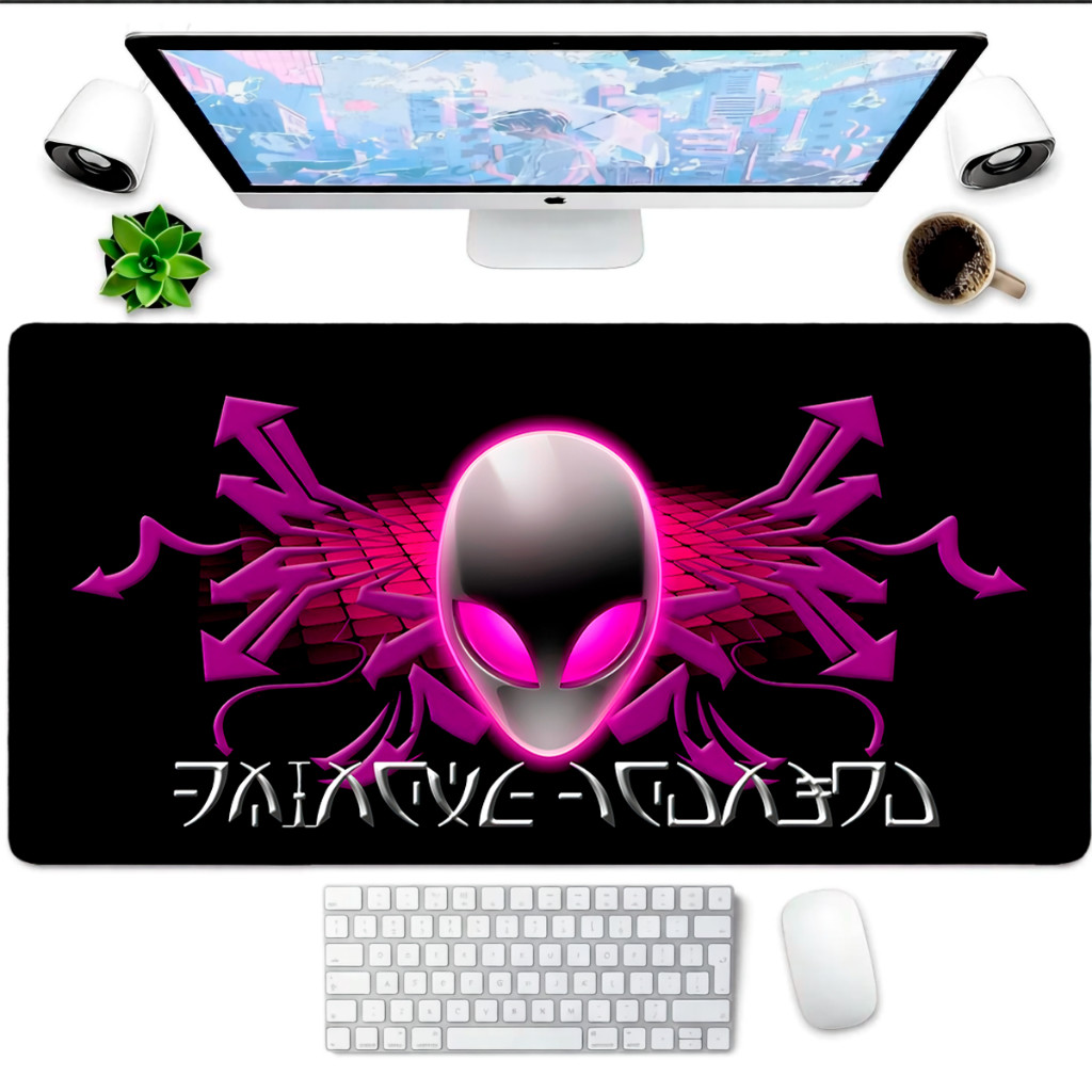 Mouse Pad Gaming Personalizado Masculino Desk Mat Estendido 80x30 Superfície Macia Para Setup Gamer Profissional