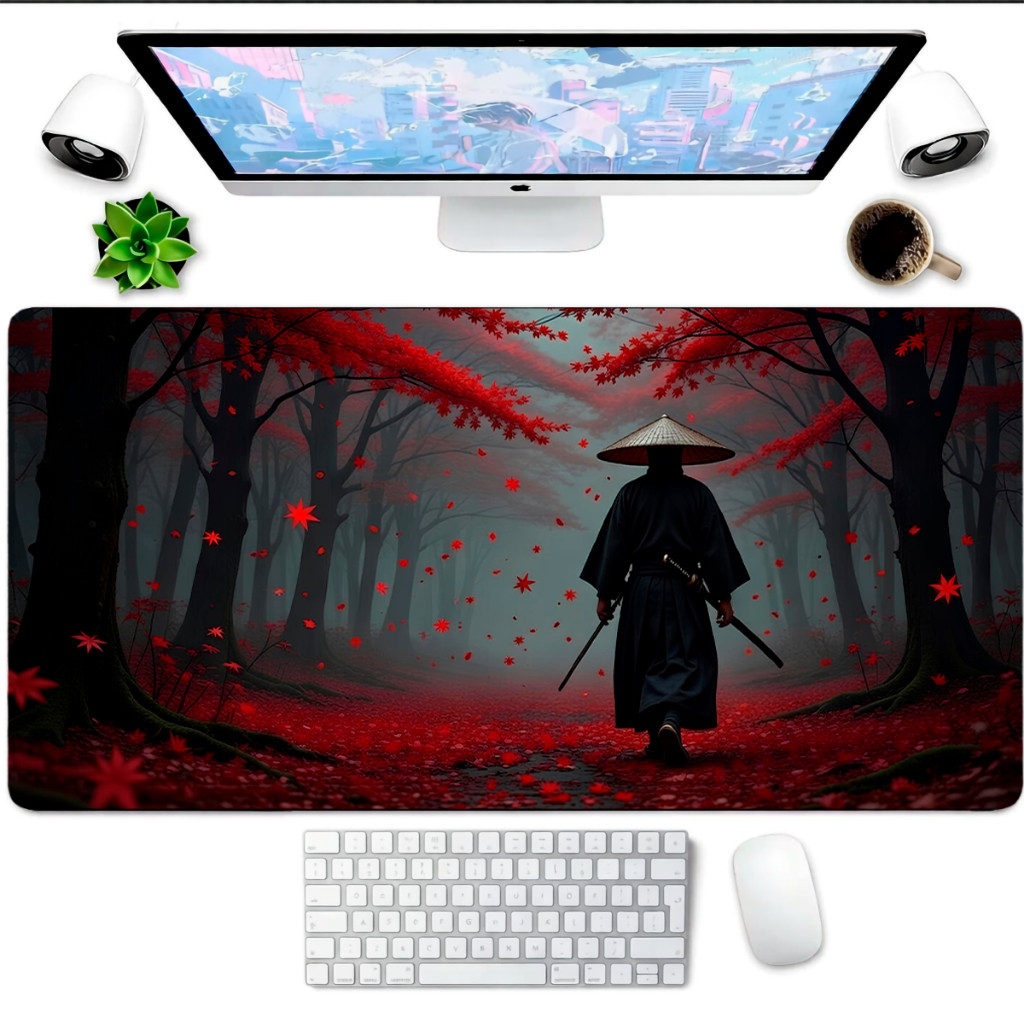 Mouse Pad Gaming Personalizado Masculino Desk Mat 80x30 Alta Performance Para Setup Gamer Profissional