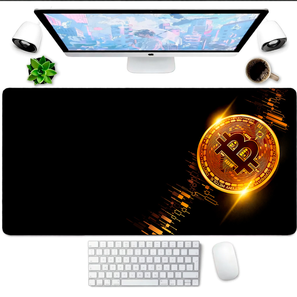 Mouse Pad Gaming Personalizado Masculino Desk Mat Premium 80x30 Superfície Macia Controle Preciso Para Jogos FPS e Uso P