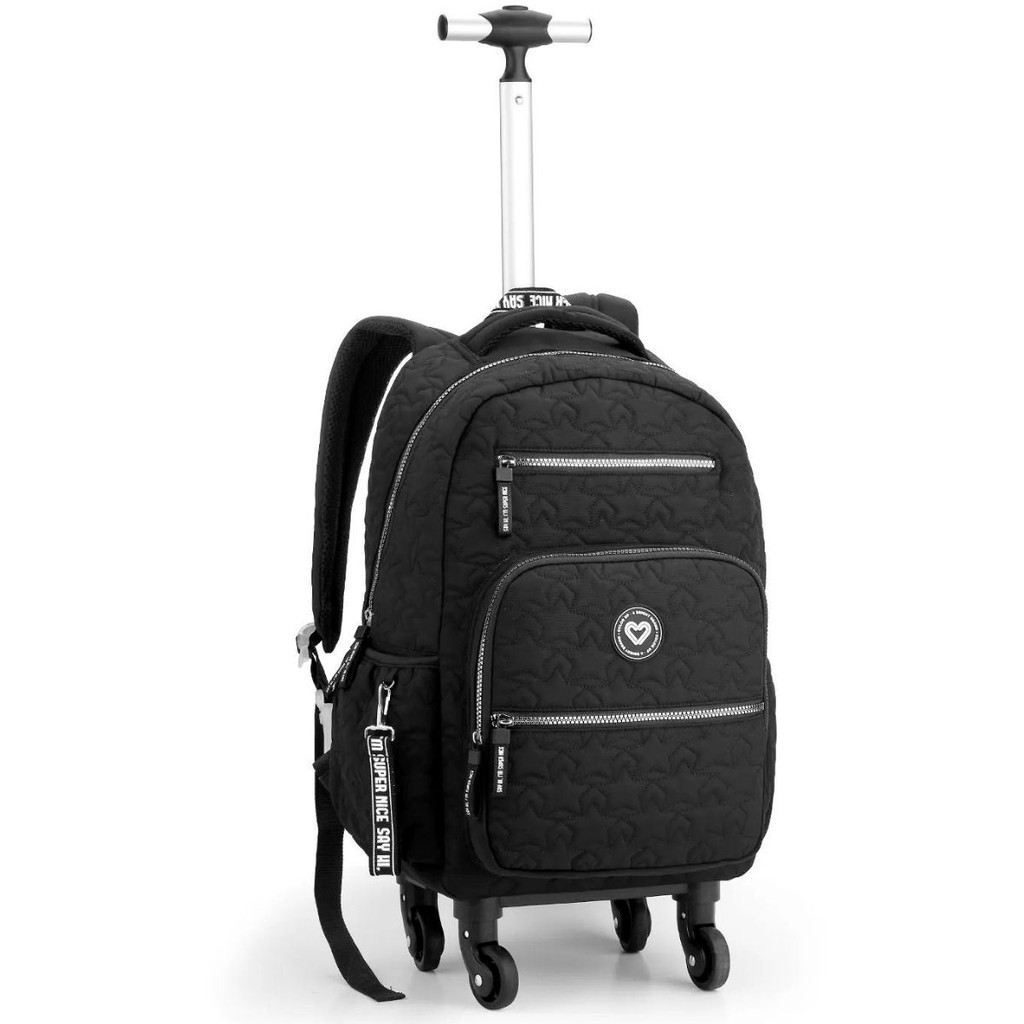 Mochila Rodinha 360º Juvenil Feminina Estilosa
