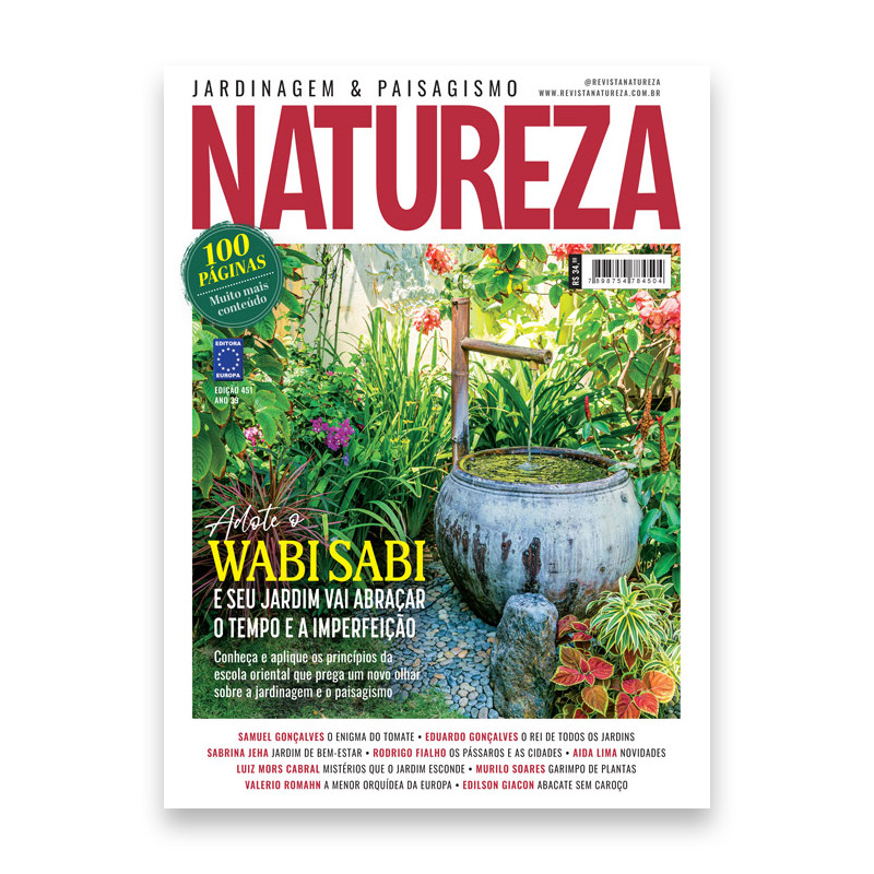 Adote o Wabi Sabi - Revista Natureza #451