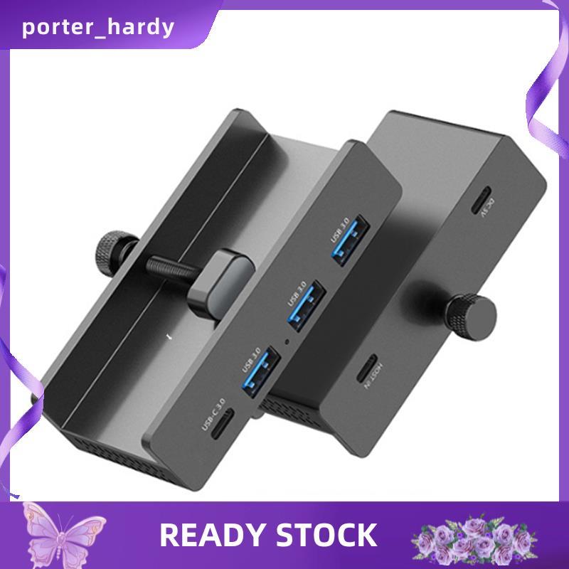 Usb 3.0 Divisor Adaptador Hub Braçadeira Para Desktop Acessórios PC Extensão Clipe