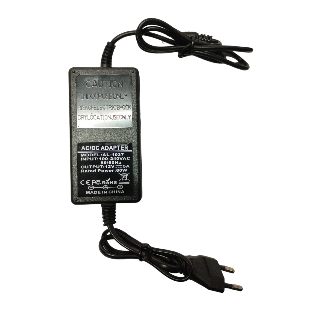 Fonte Para Ring Light Yn608 Yn300 Yn360 12v 5a Bivolt