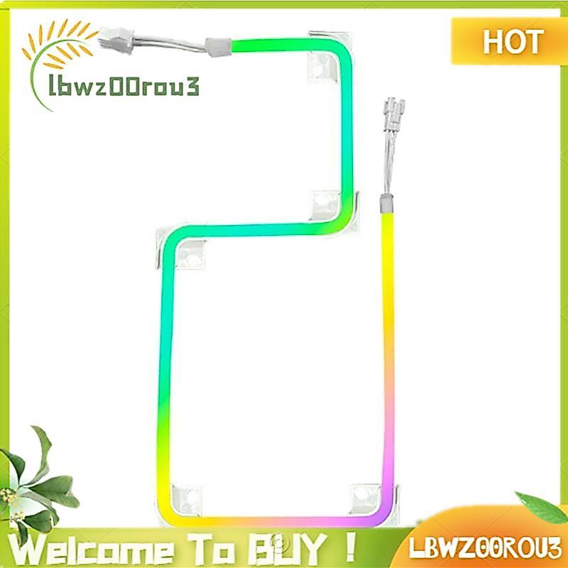 - M5 RGB Neon Chassis Light Strip ARGB LED 550mm 5V 3PIN AURA Sincronização Endereçável Decoração De Caixa De Computador