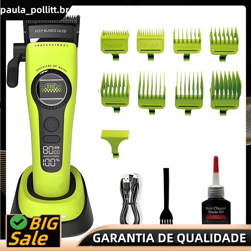 Rotor Externo Com Base De Carregamento Profissional Para Corte De Cabelo Suporte